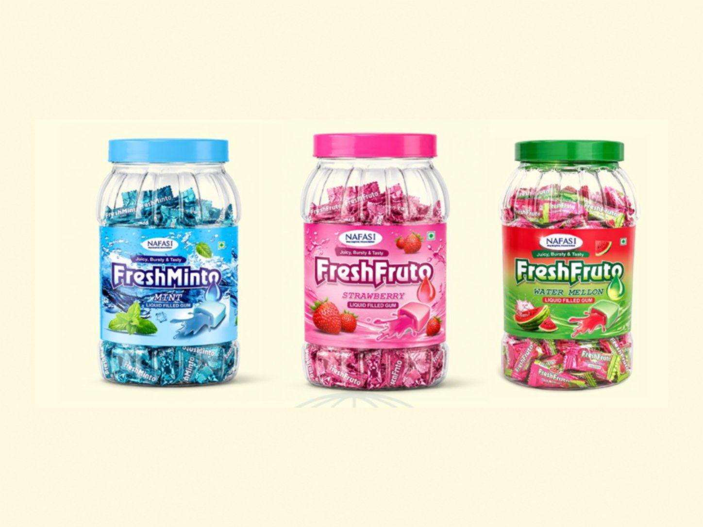CENTREFILLED CHEWING GUM