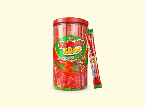 Chocolate paste in Jar