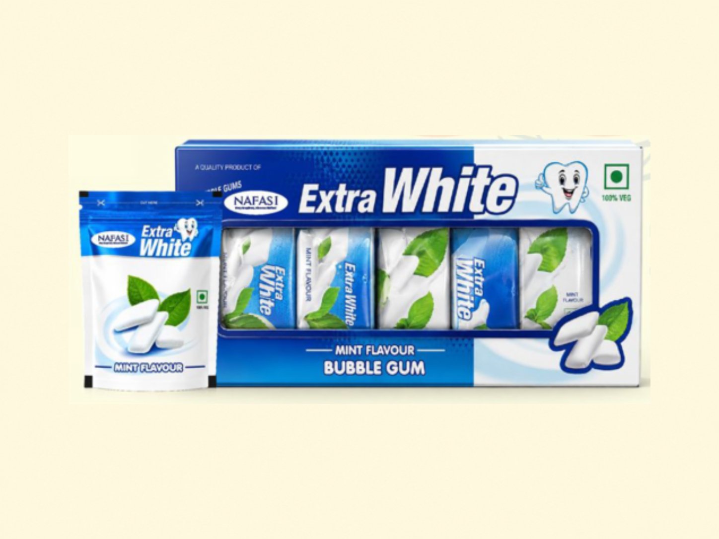 EXTRA WHITE CHEWING GUM