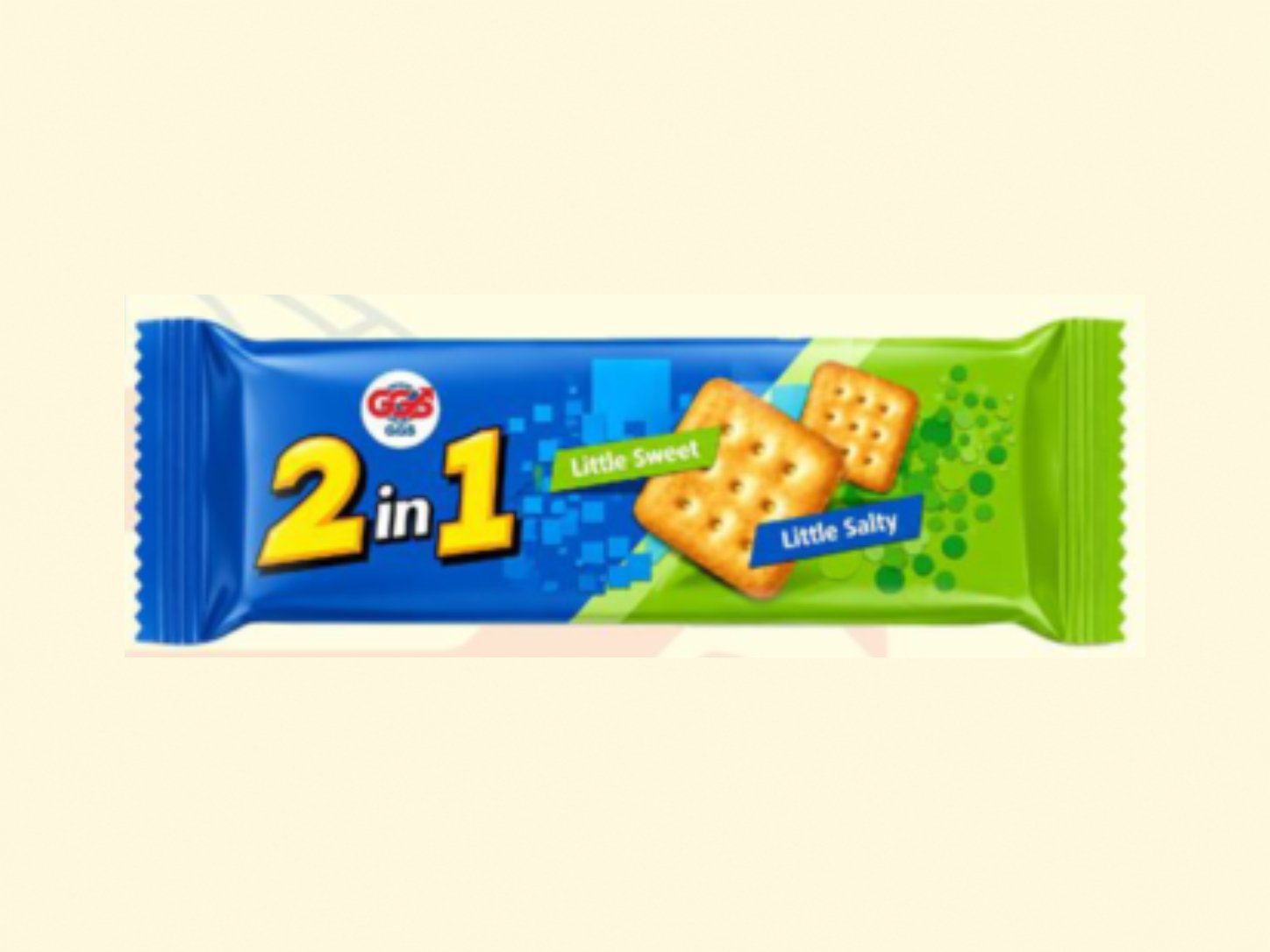 TWO  IN ONE  SWEET AND  SALTY BISCUITS