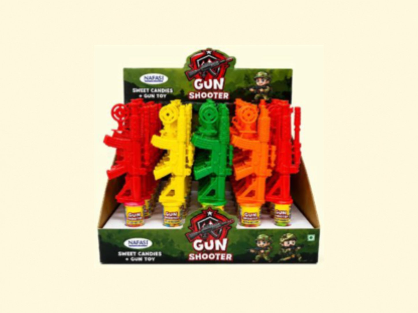 GUN SHOOTER TOY CANDY