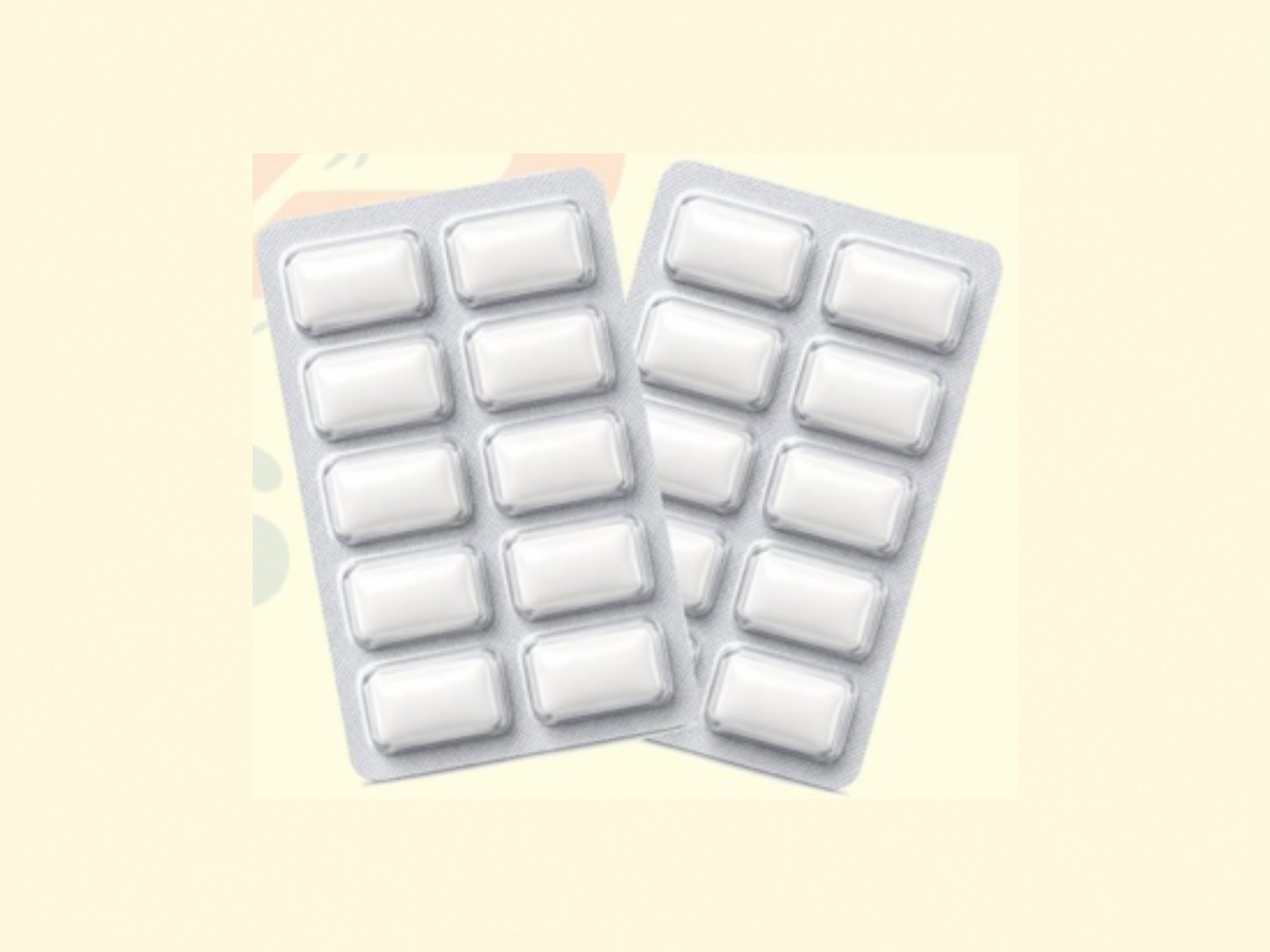 BLISTER PACKAGING CHEWING GUM